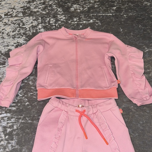 Billie blush Toddler Girl Sweatsuit Set - Picture 2 of 6